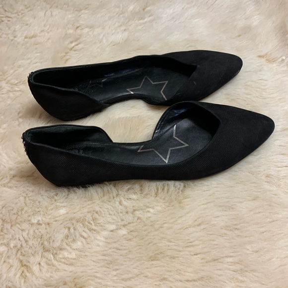 Gianni Bini D’Orsay Black Point Toe Flats size 11 - Picture 5 of 7